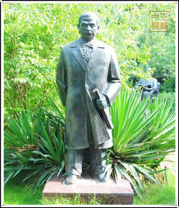 廣場詹天佑銅像.jpg 廣場詹天佑銅像.jpg