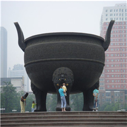 大型鑄銅鼎 大型鑄銅鼎