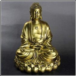 純銅如來佛像 純銅如來佛像