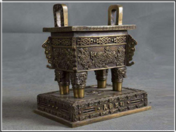 銅鼎雕塑擺件 銅鼎雕塑擺件