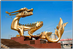 大型廣場龍雕塑 大型廣場龍雕塑