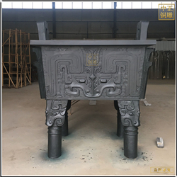廣場(chǎng)青銅鼎鑄造 廣場(chǎng)青銅鼎鑄造