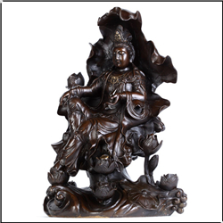 荷葉觀音銅像 荷葉觀音銅像