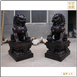 鑄銅關(guān)公 采購(gòu)銅故宮獅擺件廠家