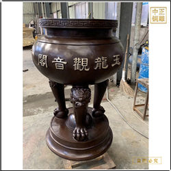 鑄銅關(guān)公 仿古銅香爐價(jià)格批發(fā)