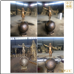 鑄銅關(guān)公 鑄銅西方人物雕塑