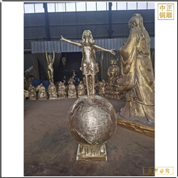 鑄銅關(guān)公 銷售西方人物雕塑