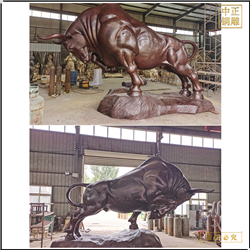 鑄銅關公 6米開荒銅牛報價