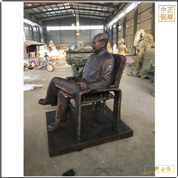 鑄銅關公 毛主席人物雕塑廠家