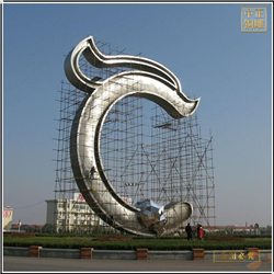 不銹鋼城市雕塑安裝 不銹鋼城市雕塑安裝