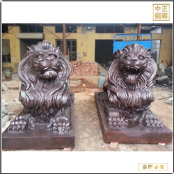 鑄銅關公 大型西方各種尺寸銅獅子現貨
