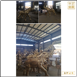 鑄銅關(guān)公 景觀銅大象制作廠家