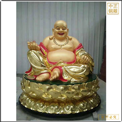 鑄銅關(guān)公 2米大肚彌勒佛銅像定做