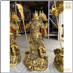 鑄銅關公 騎馬帶刀鑄銅關公鑄造廠