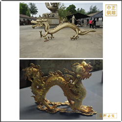 鑄銅關(guān)公 廣場銅雕龍擺件價格