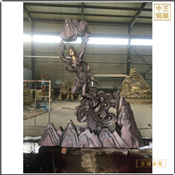 鑄銅關公 城市雕塑鑄造價格