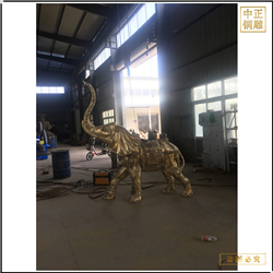 鑄銅關公 酒店別墅門口銅雕大象批發