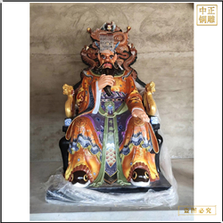 鑄銅關公 景觀龍王神像