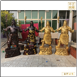 鑄銅關公 大型1.8米銅關公批發