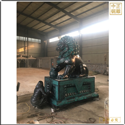 鑄銅關公 故宮銅獅子現貨