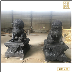 鑄銅關公 各種尺寸故宮銅獅子價格
