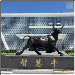 鑄銅關公 定制銅牛雕塑生產廠