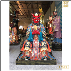 鑄銅關公 龍王雕塑鑄造加工