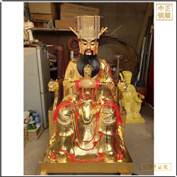 鑄銅關公 玉皇大帝銅雕塑