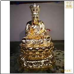 鑄銅關公 8寸地藏王菩薩像