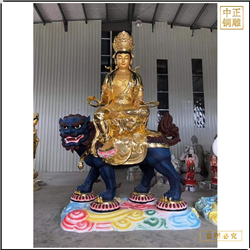 鑄銅關(guān)公 2米鑄文殊普賢佛像銅佛像