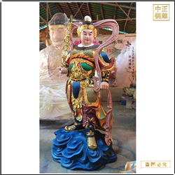 鑄銅關(guān)公 大型韋陀菩薩定制