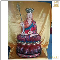 鑄銅關(guān)公 30公分站立地藏王