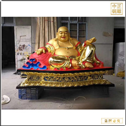 鑄銅關(guān)公 大肚彌勒佛開心笑佛