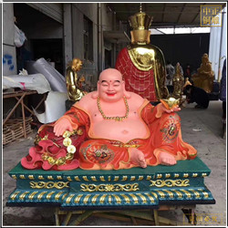 鑄銅關(guān)公 大肚佛彌勒佛笑佛擺件