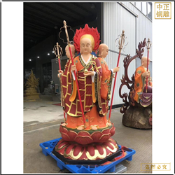 彩繪地藏王菩薩佛像 彩繪地藏王菩薩佛像