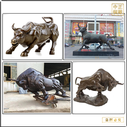 鑄銅關(guān)公 批發(fā)銅牛工藝品