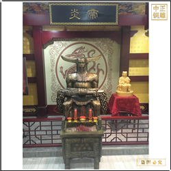 鑄銅關(guān)公 神農(nóng)大帝銅像定制
