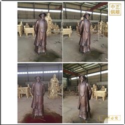 鑄銅關公 古代人物丁葆楨人物雕塑加工