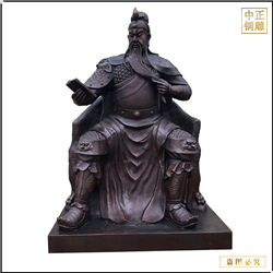 兩米關公雕塑擺件鑄造 兩米關公雕塑擺件鑄造