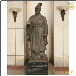 鑄銅關公 古代名人雕塑