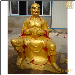 銅雕十八羅漢鑄造 銅雕十八羅漢鑄造