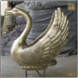 鑄銅關公 銅天鵝擺件鑄造加工