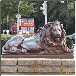 鑄銅關(guān)公 室外大型銅獅子擺件