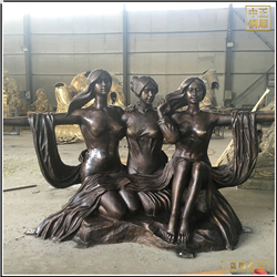 鑄銅關公 鑄造西方人物