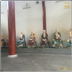 鑄銅關公 十八羅漢雕像批發定制