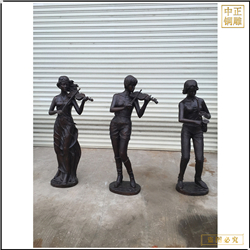 鑄銅關公 西方人物雕塑生產廠家