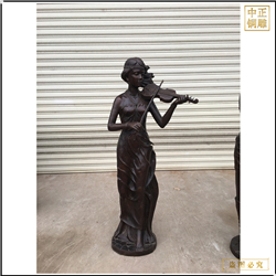 鑄銅關公 純銅西方人物雕塑定做