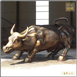 鑄銅關公 校園銅牛雕塑