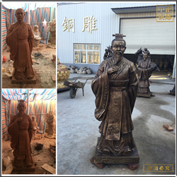 鑄銅關公 古代人物銅雕