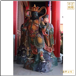 鑄銅關公 寺廟鑄銅四大天王制作廠